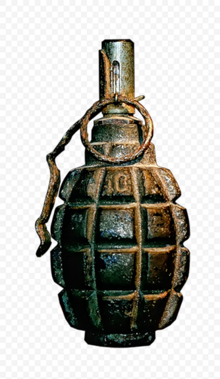 手榴弹 武器 战争 军事 危险 死亡 威胁 爆炸物 手雷 