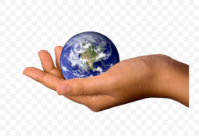 手指 手势 手 人手 男人的手 托起地球 地球 