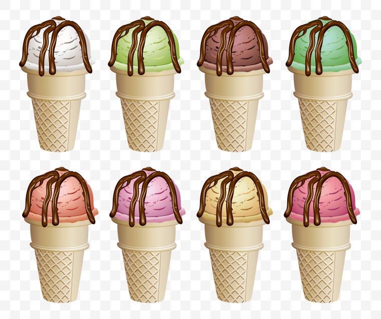 冰淇淋 雪糕 甜筒 圣代 冰淇凌 甜品 冷饮 夏天 夏季 