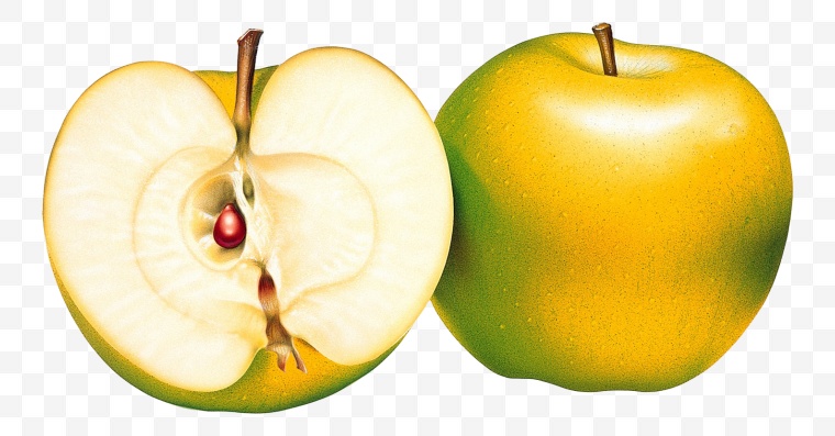 黄苹果 苹果 水果 