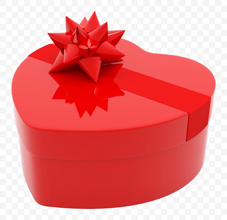 红色的盒子和礼物 礼物盒 