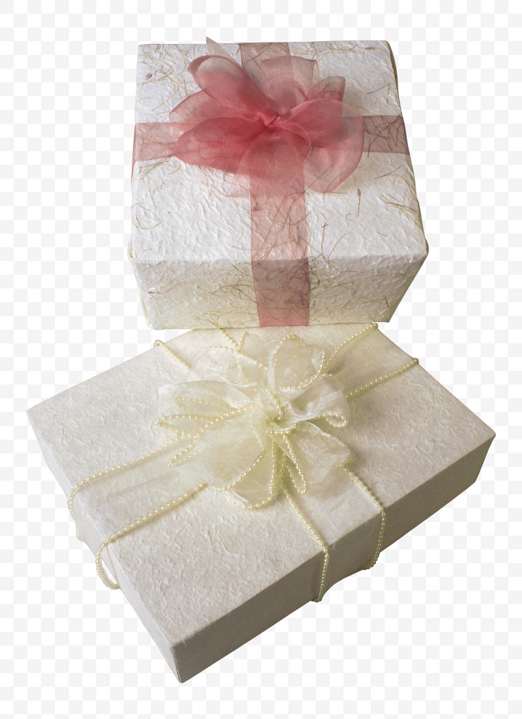 白色的礼盒 礼物盒 