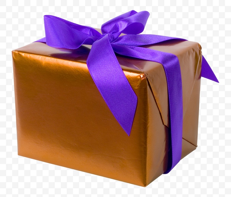 棕色的盒子 礼物盒 