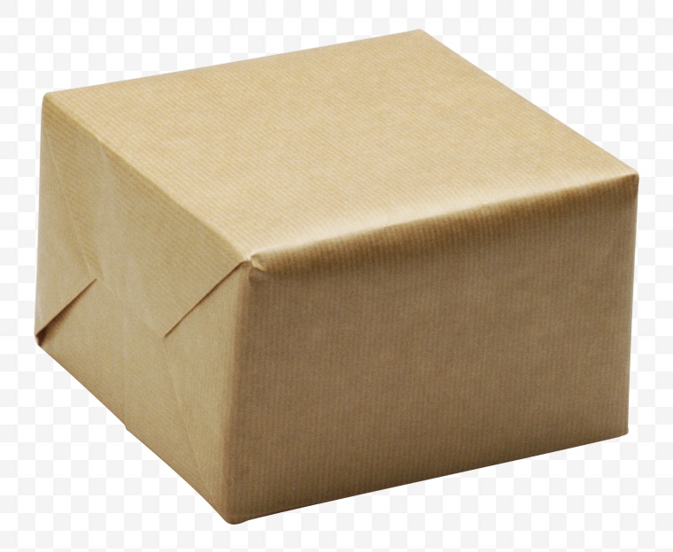 米色的盒子 礼物盒 