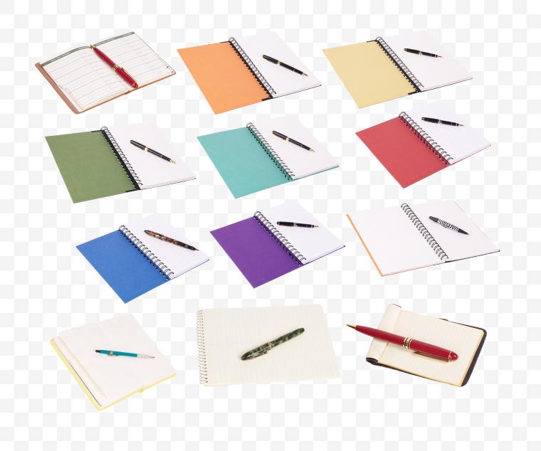 本子 笔记本 彩色笔记本 