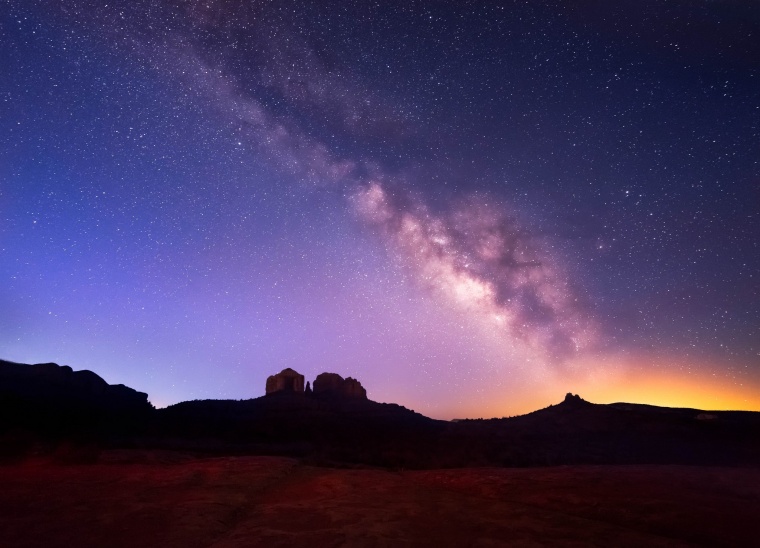 星空背景 宇宙星空 星空 