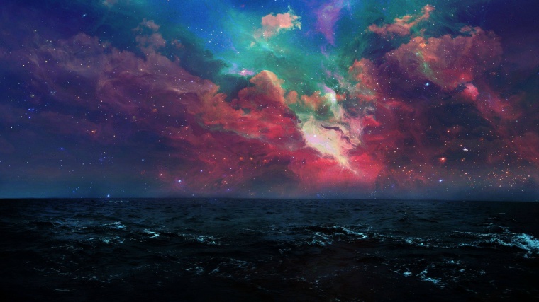 星空背景 宇宙星空 星空 