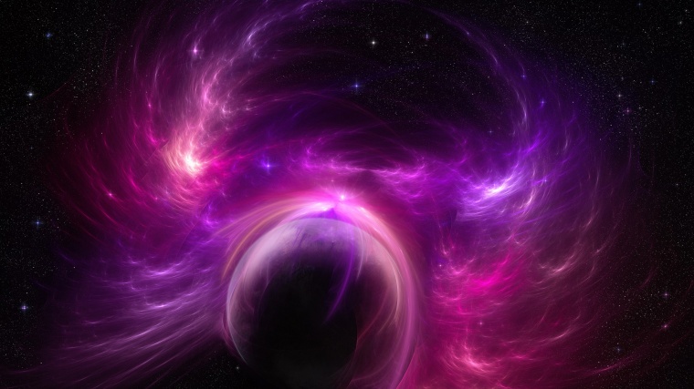 紫色星空 星球空间 星球 空间 宇宙 太空 