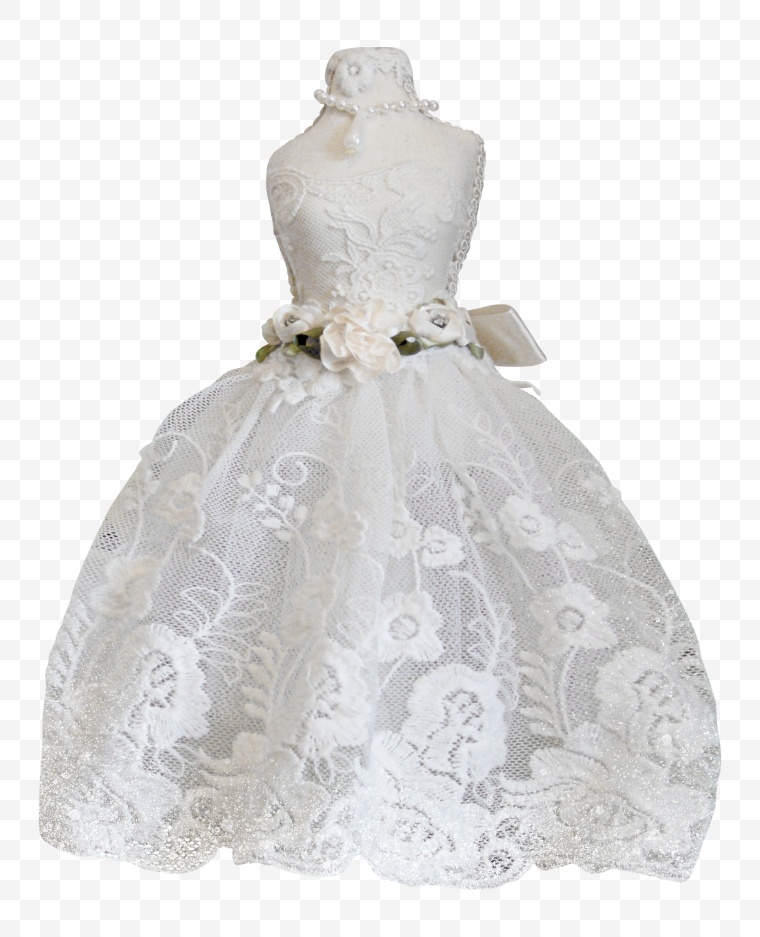 礼服 白色礼服 裙子 