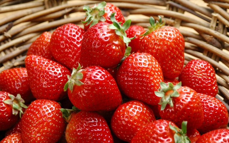 草莓背景 草莓 水果 