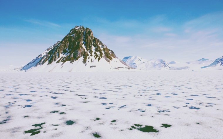 冬季 雪景 雪地 冬天 雪山 