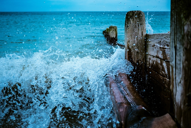 海边水花 水花 