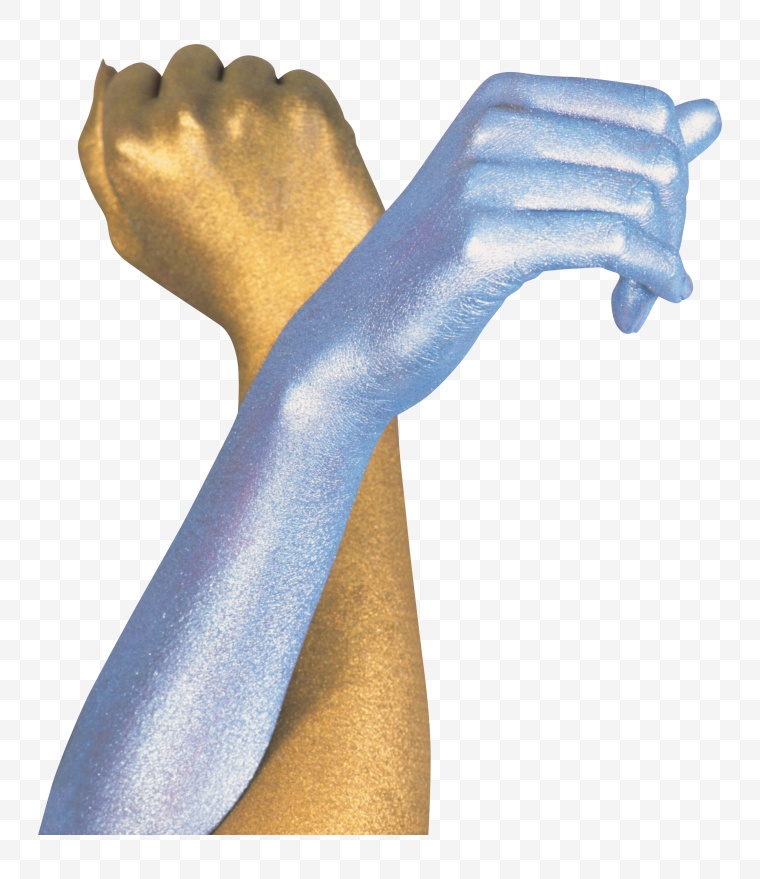 手 胳膊 金银手臂 