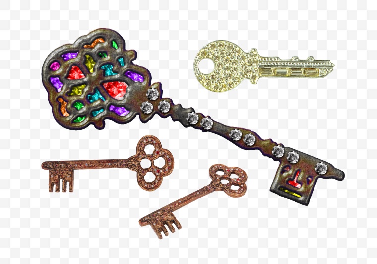 珠宝首饰 珠宝 饰品 钥匙 