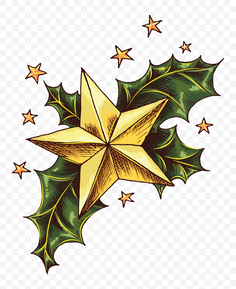 圣诞节 圣诞快乐 圣诞节标志 圣诞树 星星 