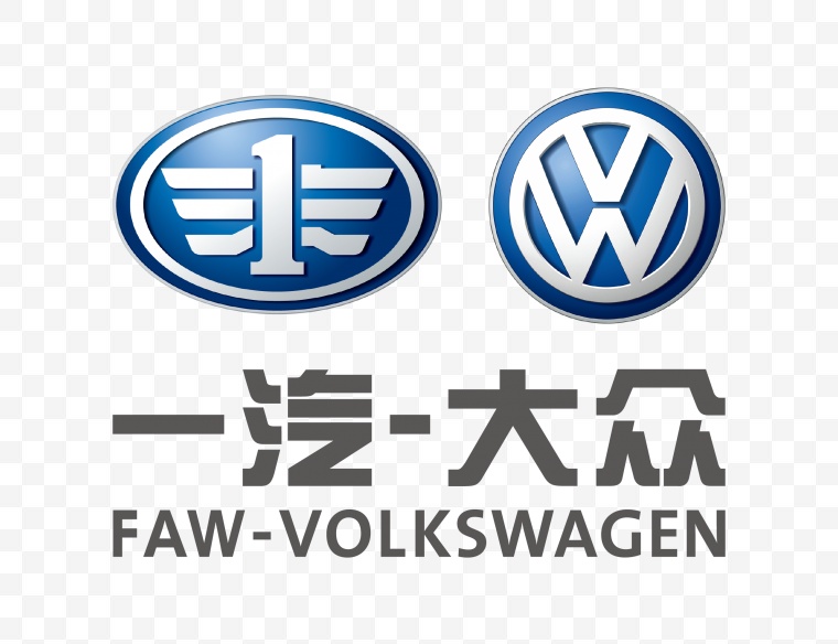 一汽大众logo 汽车logo 
