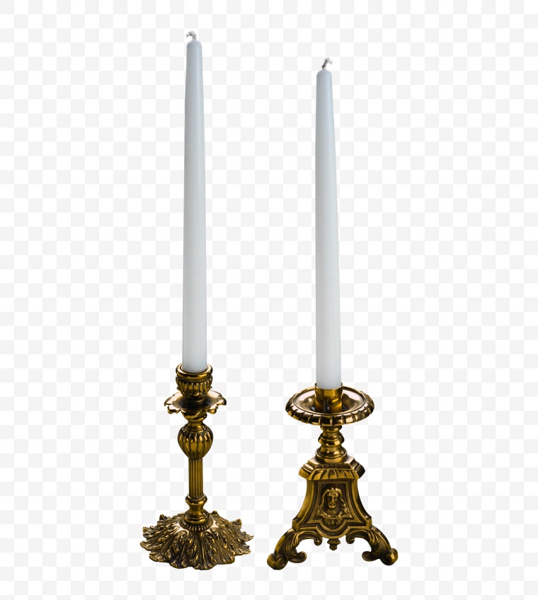 蜡烛 白色蜡烛 烛台 生活用品 