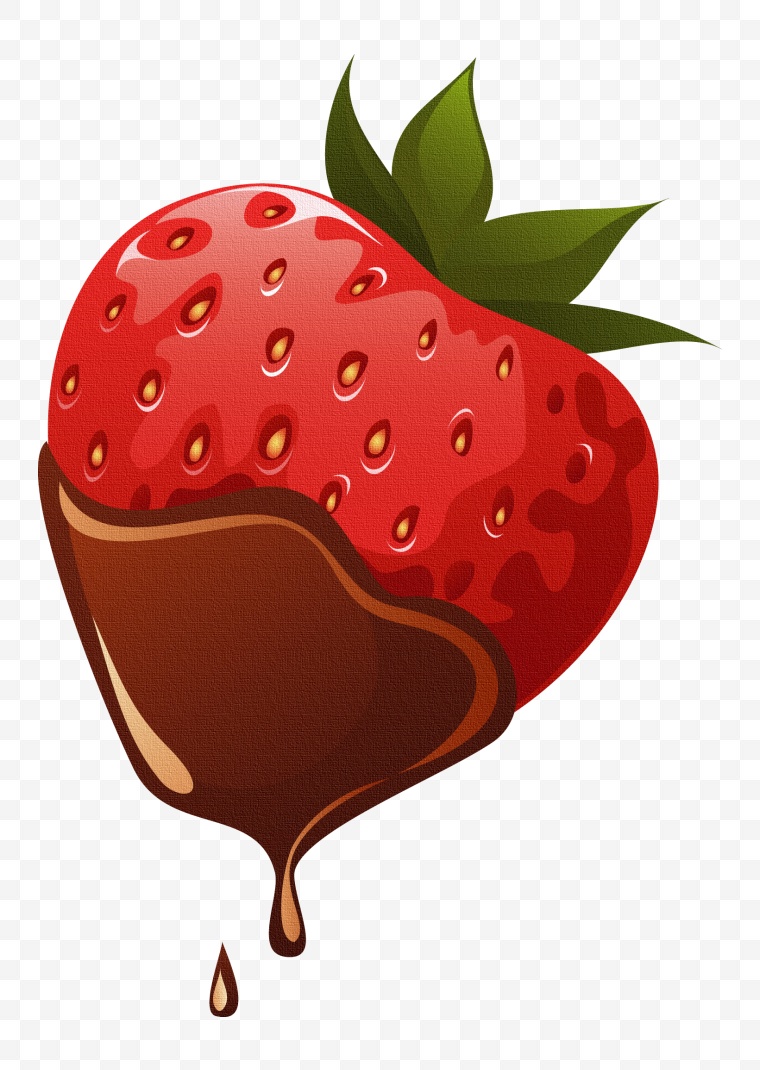 巧克力草莓 水果 爱情 