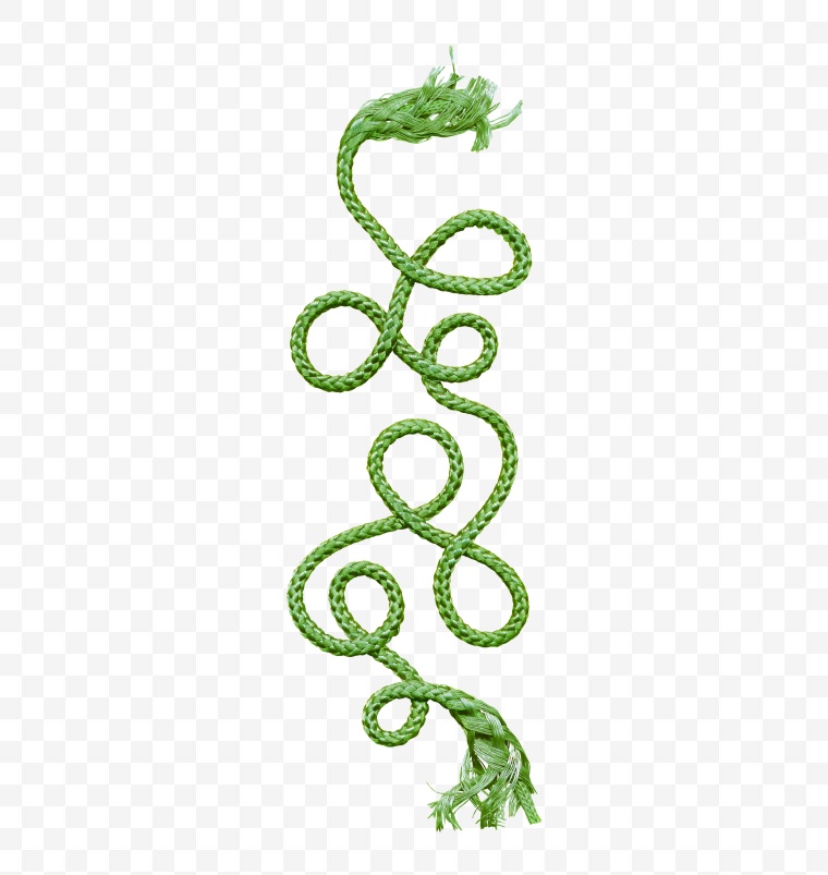 绿色绳子 绳子 