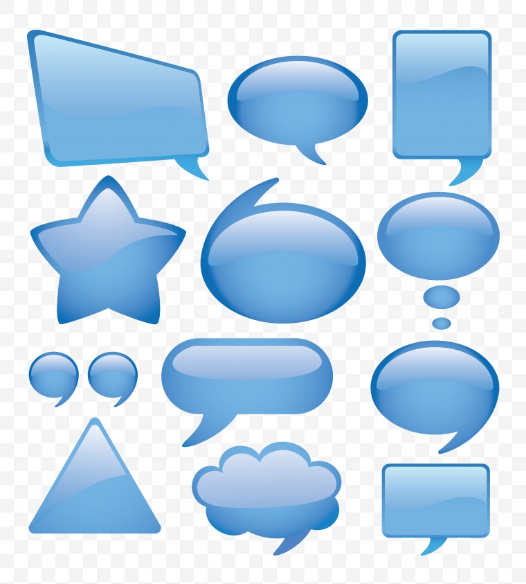 对话框图标 对话框 气泡对话框 