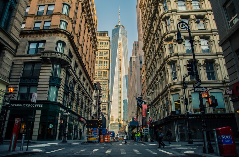 城市 都市 纽约 美国城市 大楼 高楼大厦 