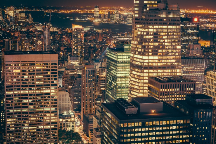 城市夜景 城市 夜景 大楼 高楼大厦 