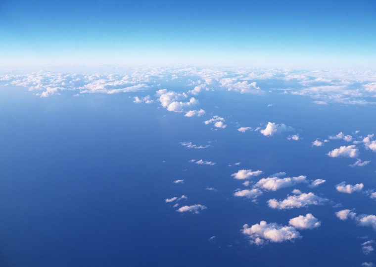 天空云层 天空 云层 蓝天白云 云彩 云 天上 高空 