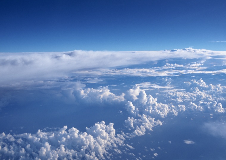 天空云层 天空 云层 蓝天白云 云彩 云 天上 高空 