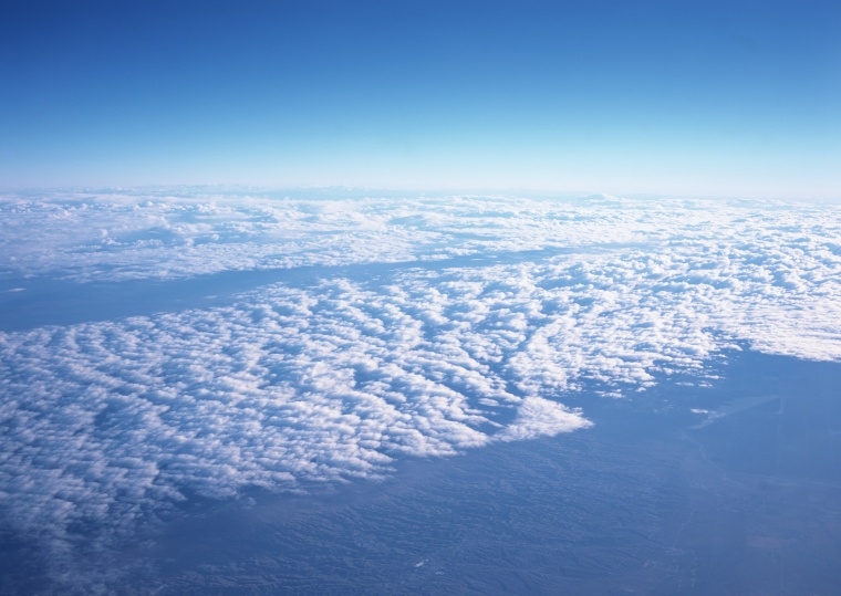 天空云层 天空 云层 蓝天白云 云彩 云 天上 高空 