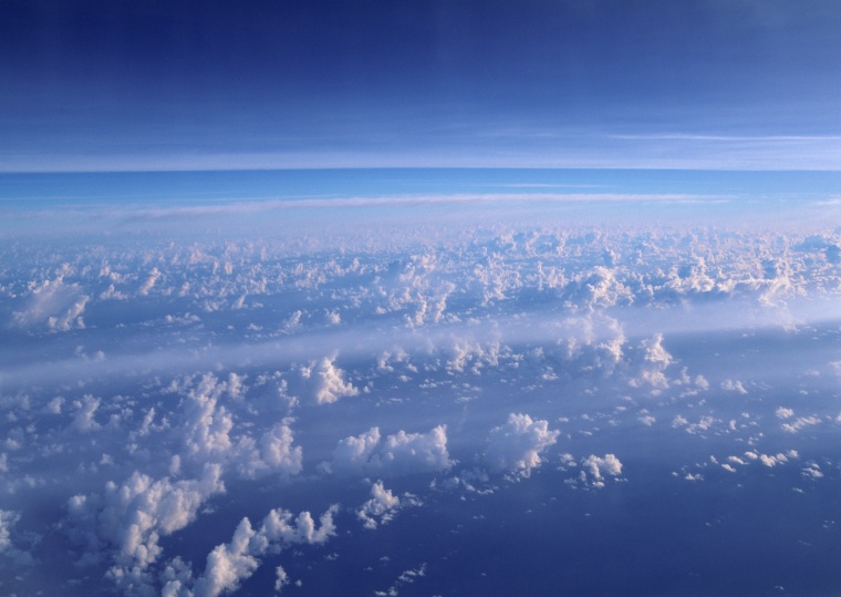 天空云层 天空 云层 蓝天白云 云彩 云 天上 高空 