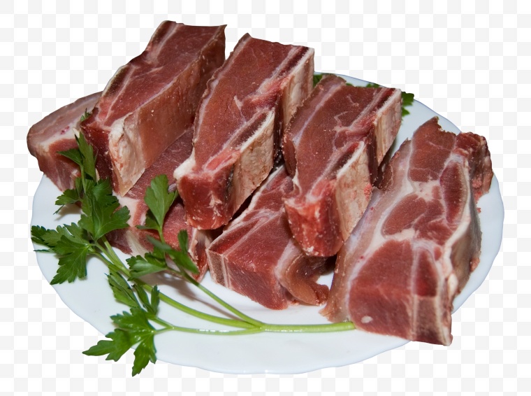肉 肉类 腌肉 肥肉 瘦肉 熏肉 肉块 食物 