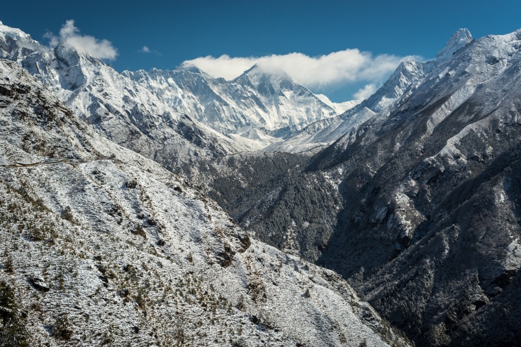 雪山 冬天 冬季 雪 雪地 山 山脉 天空 自然 季节 背景图 背景 高清背景 