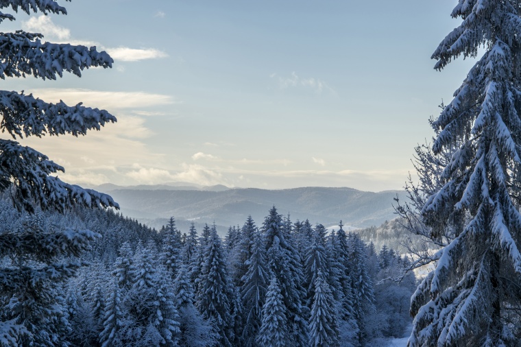 雪山 冬天 冬季 雪 雪地 山 山脉 天空 自然 季节 背景图 背景 高清背景 