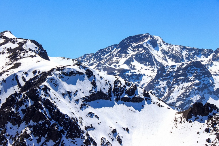 雪山 冬天 冬季 雪 雪地 山 山脉 天空 自然 季节 背景图 背景 高清背景 