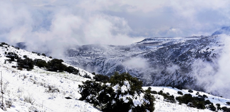 雪山 冬天 冬季 雪 雪地 山 树 树林 自然 季节 背景图 背景 高清背景 