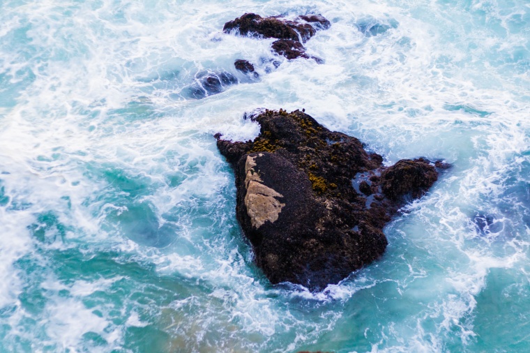 大海 海 海水 水 海面 海浪 浪花 礁石 风景 自然 背景 背景图 高清背景 