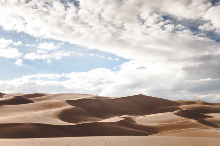 沙漠 荒漠 大漠 沙 自然 天空 蓝天 白云 风景 背景图 高清背景 背景 