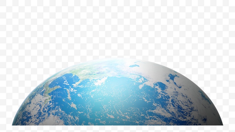 地球 半个地球 