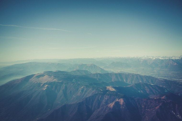 山峰 山 山脉 天空 群山 自然 风景 