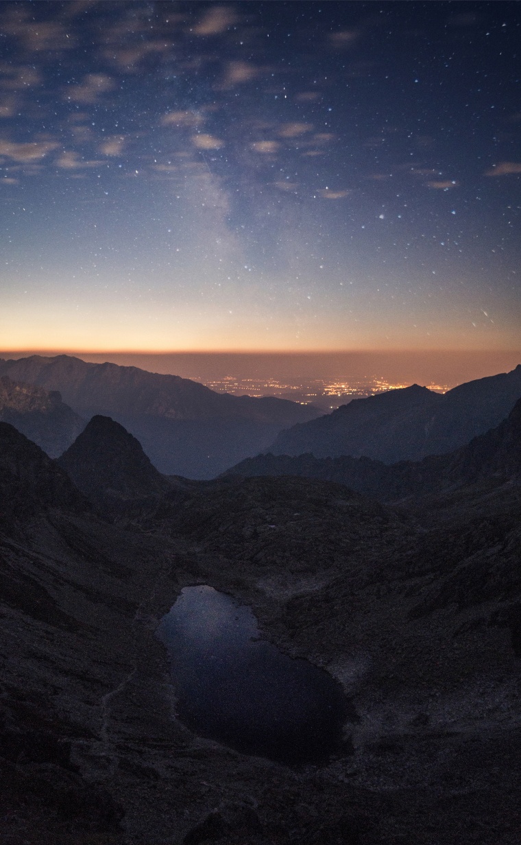 山峰 山 山脉 天空 黄昏 湖泊 自然 风景 