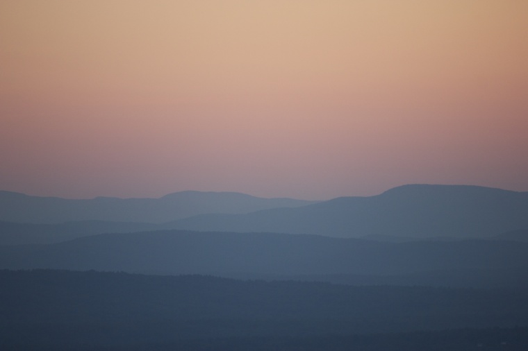 山峰 山 山脉 天空 黄昏 自然 风景 