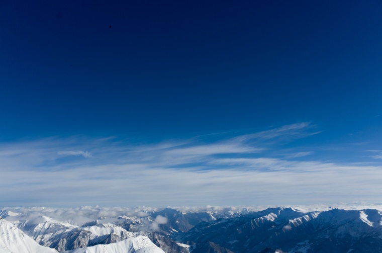 山峰 山 山脉 天空 雪山 自然 风景 