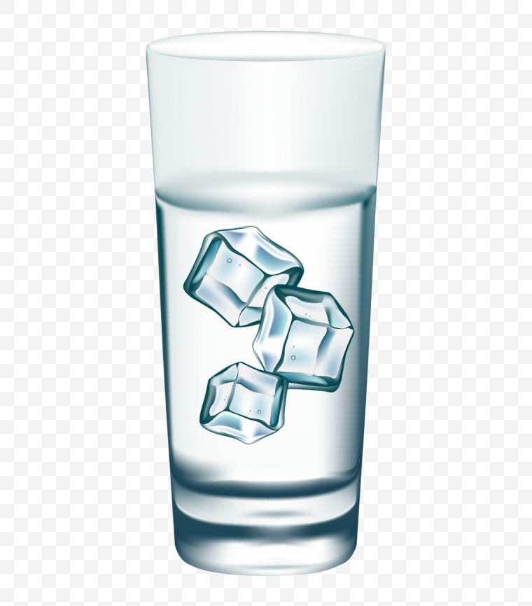 水玻璃杯 玻璃杯 杯子 水杯 冰块 
