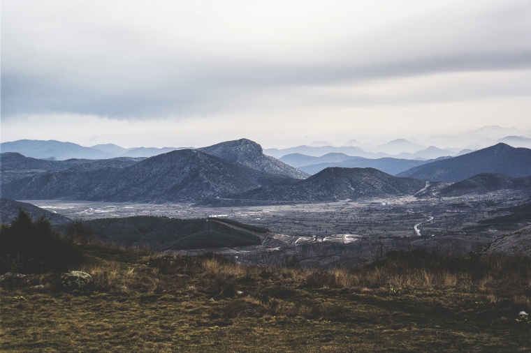 山峰 山 山脉 山川 天空 自然 风景 