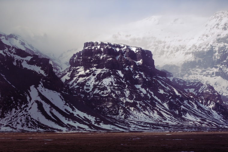 山峰 山 山脉 雪山 天空 自然 风景 