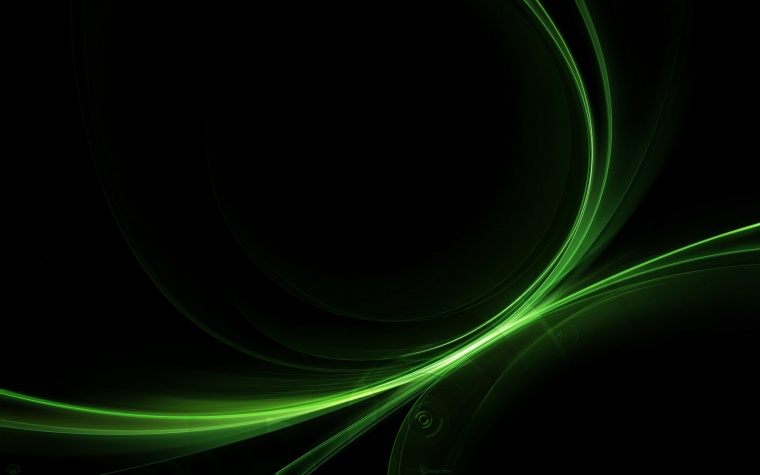 抽象光效 光效 绿色光效 