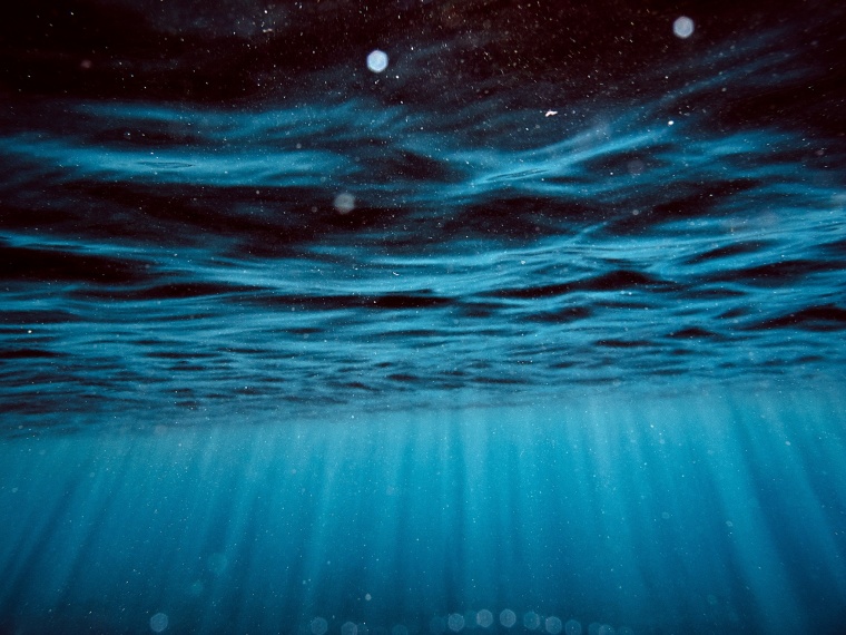 深水 海水 水 海水背景 深水背景 海底 水底 水下 