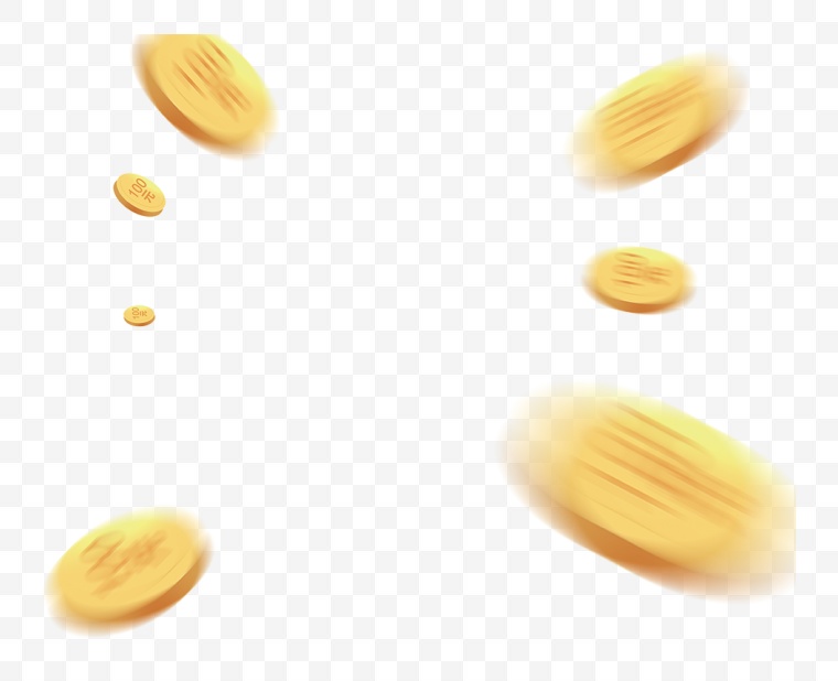 漂浮元素 金币 漂浮金币 