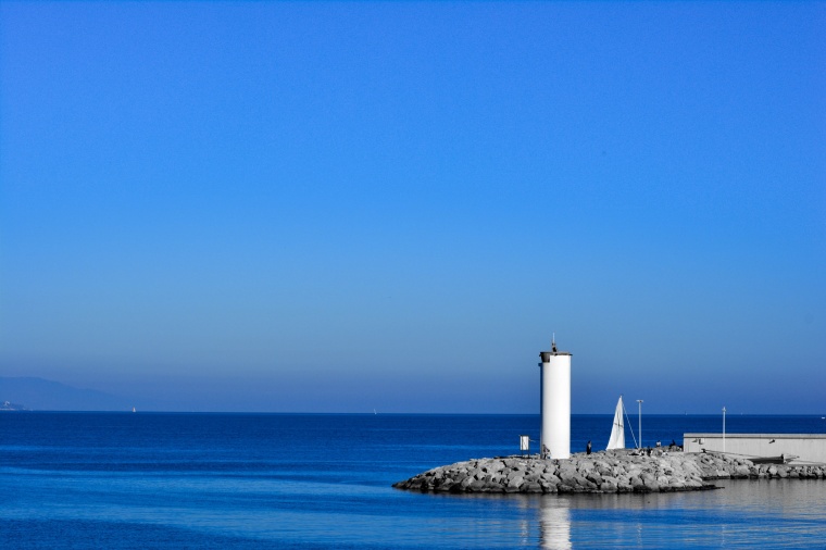 大海 海 海水 水 灯塔 风景 自然 