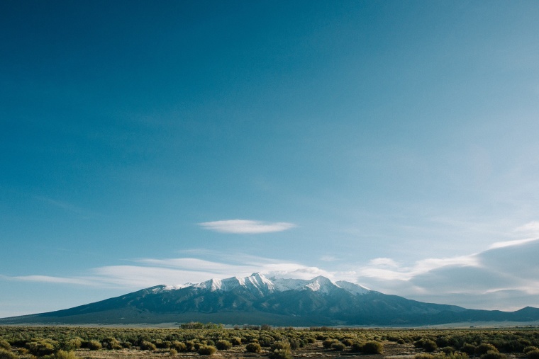 山峰 山 山脉 雪山 天空 自然 风景 